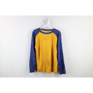 Vintage 40s 50s Wilton Mens Medium Distressed Rayon Knit Raglan T-Shirt USA